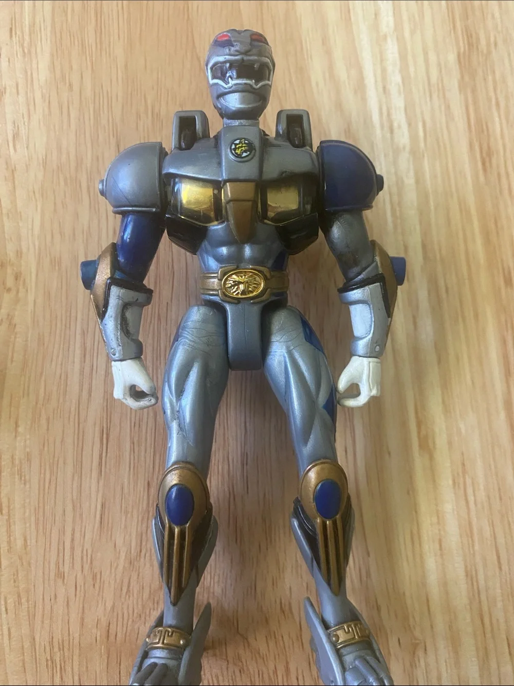 Power Ranger Blue and Black Action Figure Bundle